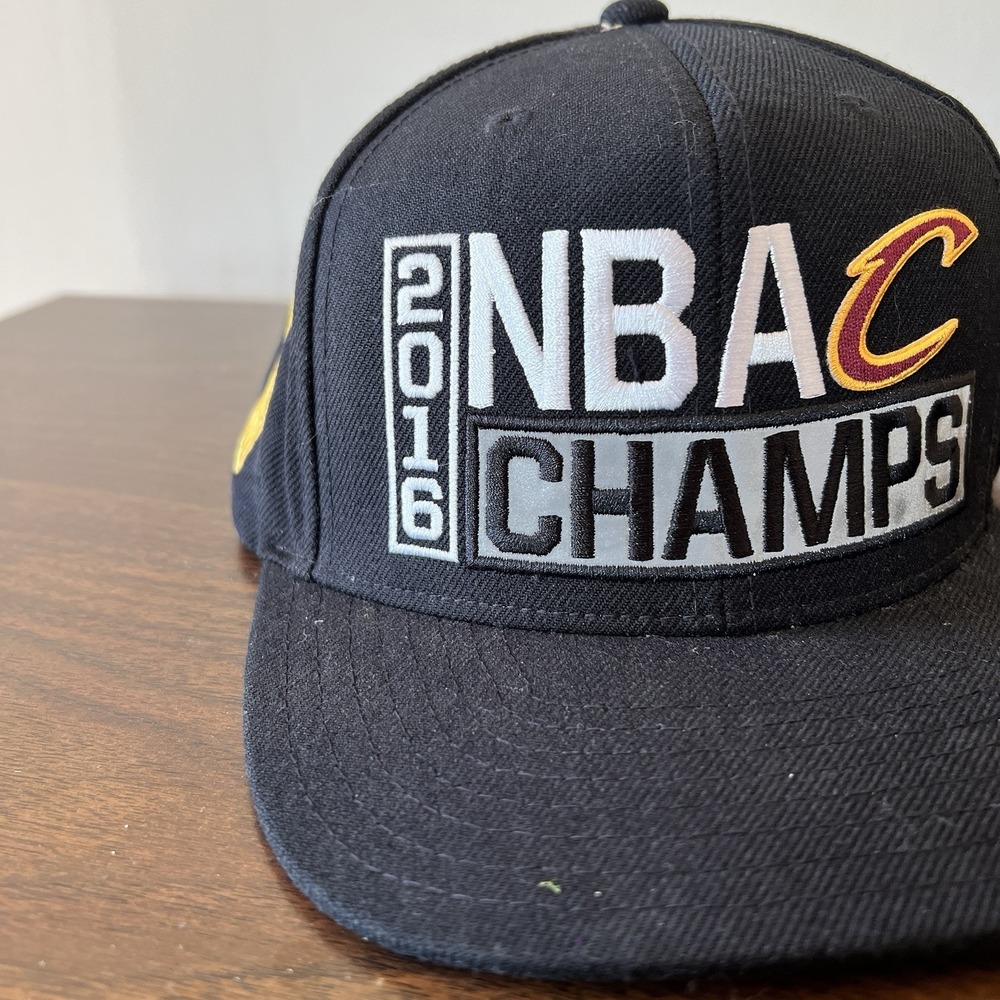 New Era Cleveland Cavaliers 2016 NBA Champs Hat‎ Black Snapback Cap